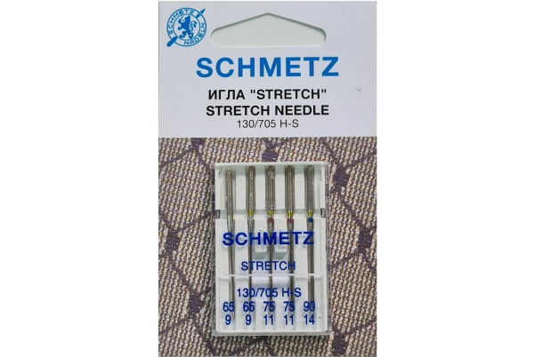 Иглы Schmetz стрейч combi (65x2, 75x2, 90x1), 5 шт в Костерево